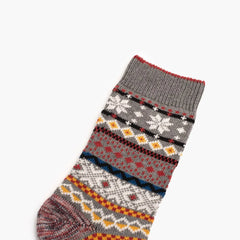 Women's Norwegian Sock | Heather Grey