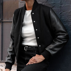Varsity Jacket | Black