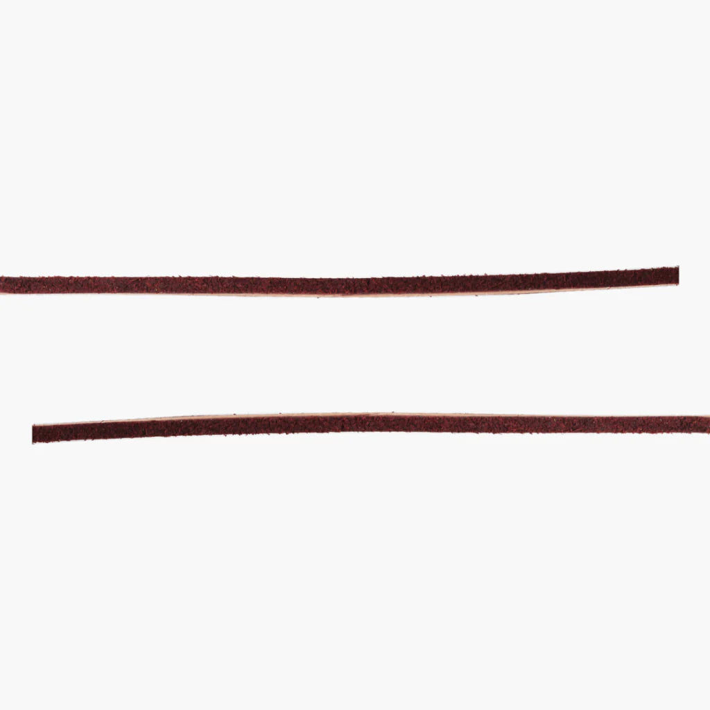Leather Laces | Burgundy