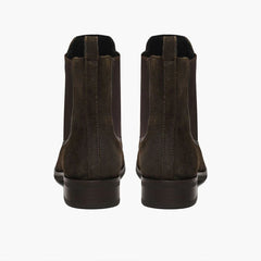 [S] Duchess | Dark Olive Suede