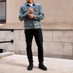 Denim Trucker Jacket | Medium Wash