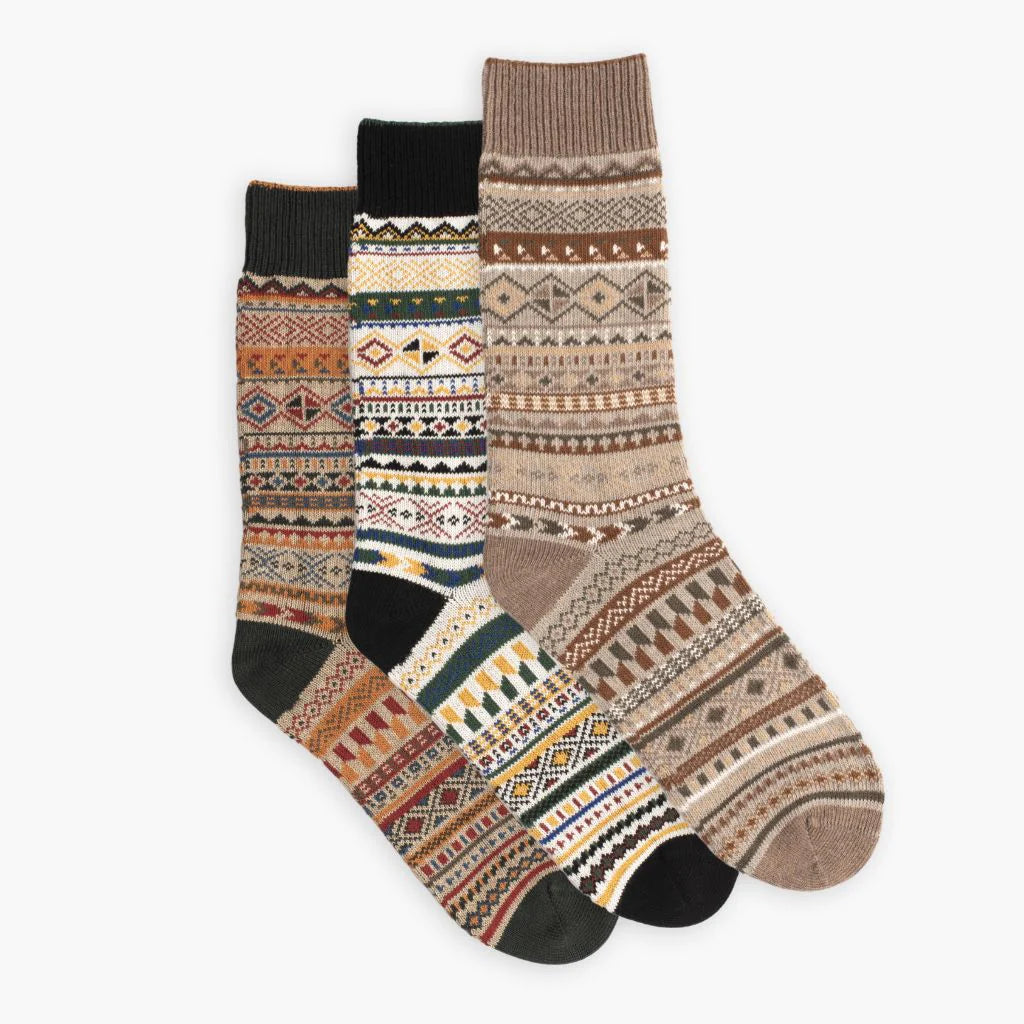 Men's Geo Sock | 3-Pack