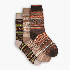 Women's Geo Sock | 3-Pack