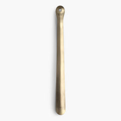 Cobbler's Choice 16" Metal Shoe Horn | Brushed Brass