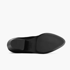 [S] Duchess Bootie | Black Suede